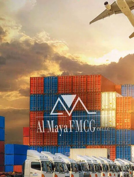 Al Maya FMCG containers and fleet